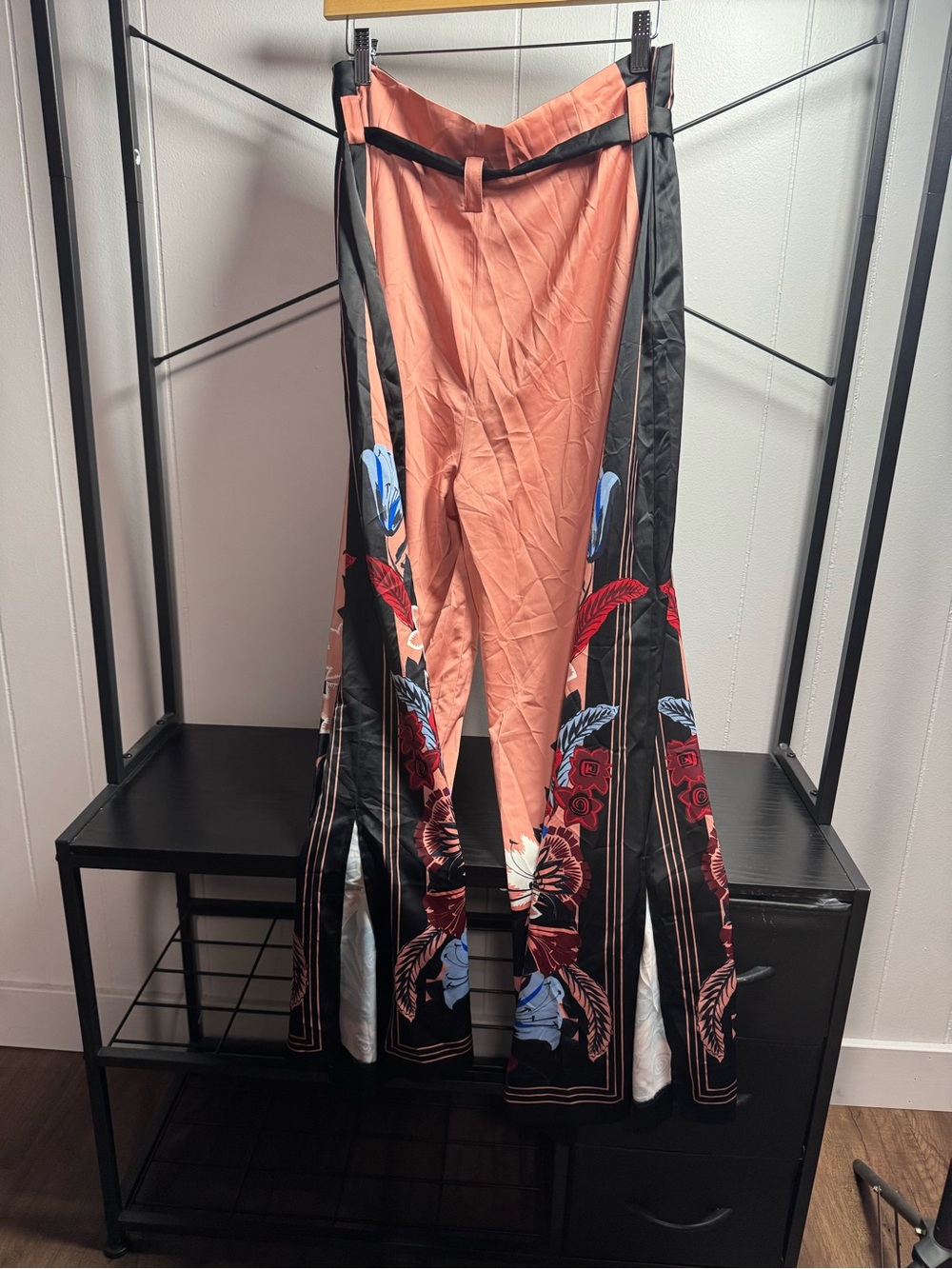 Biba Coral-Orange pants - Picture 3 of 4